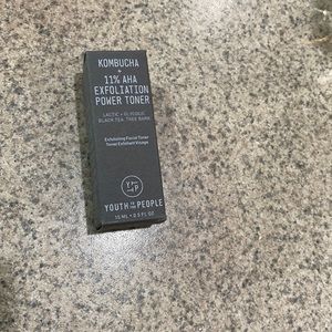 New w/Box Youth To The People Kombucha 11% AHA Exfoliation Toner w/ Lactic Acid
